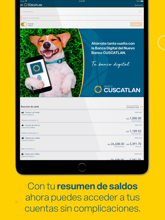 Screenshot #6 pour Banco CUSCATLAN 1.0