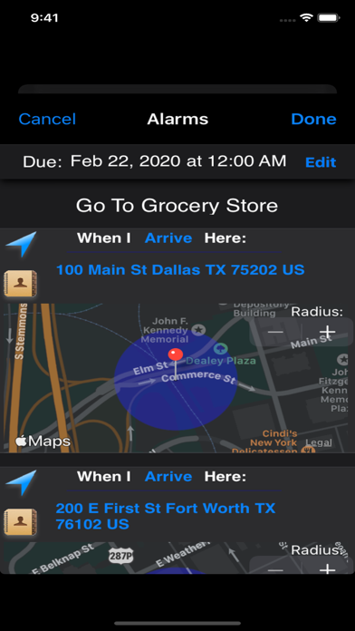Slick Reminders Screenshot