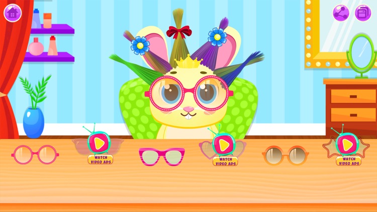 Cute Animal Pet Hairstyle Spa