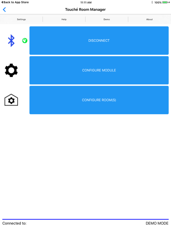 Touché Controls Composé iPad screenshot 1 - Business app