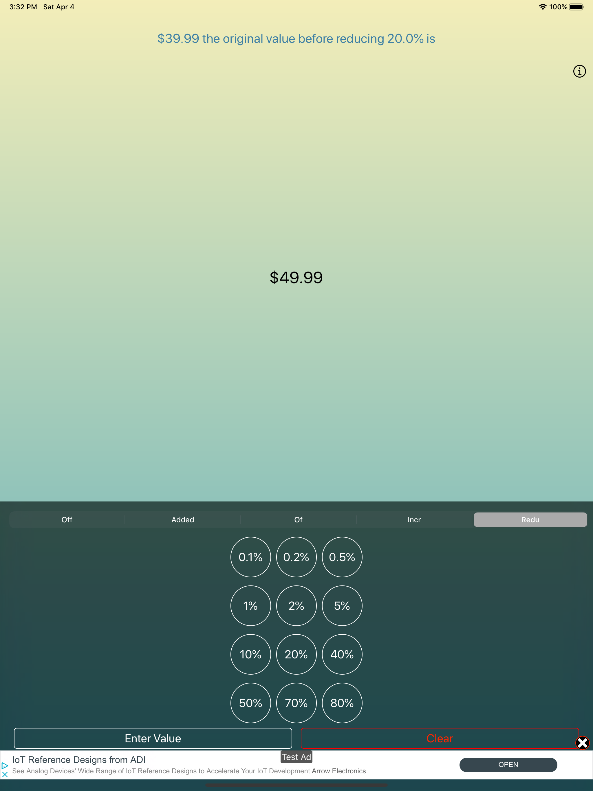 Fast Percent - Calculator Tool