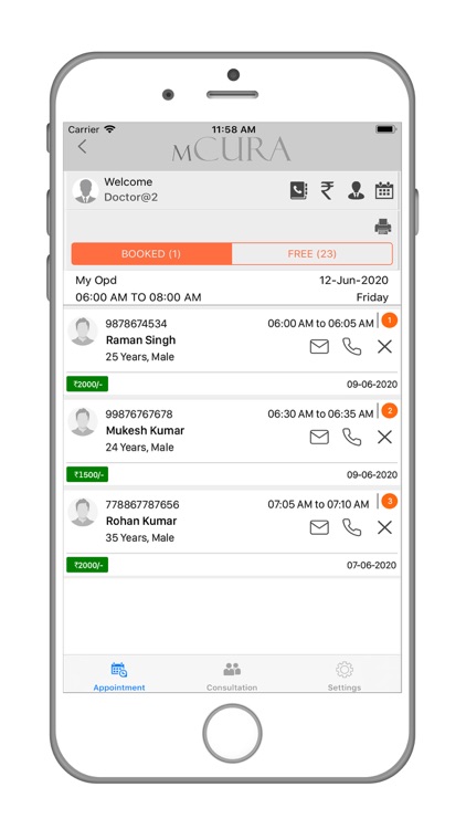 mCURA: Smart OPD