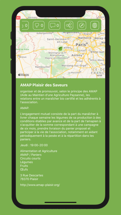 Le Maraîcher iPhone screenshot