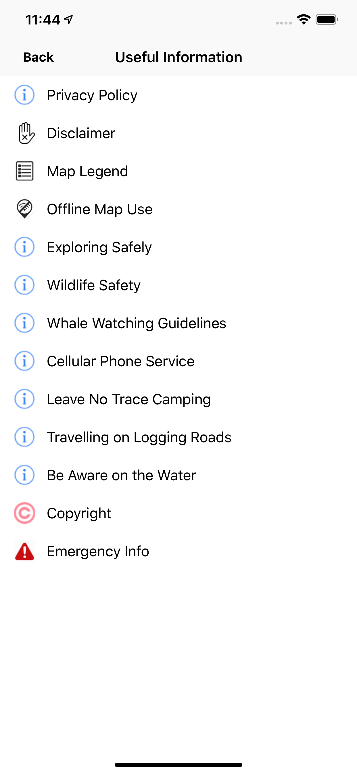 North Island Trail Guide