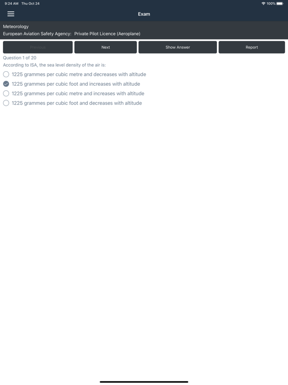 Ground School iPad screenshot 5 - Education app