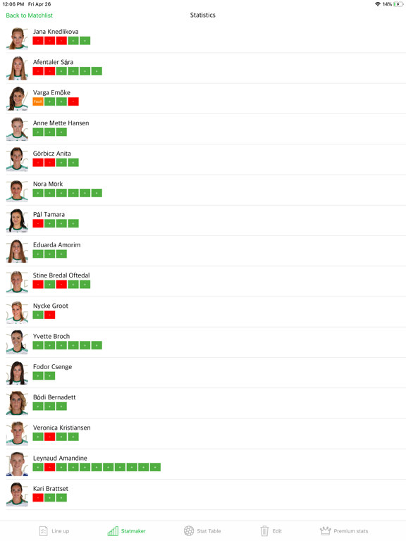 Screenshot #6 pour SportStatsCreator