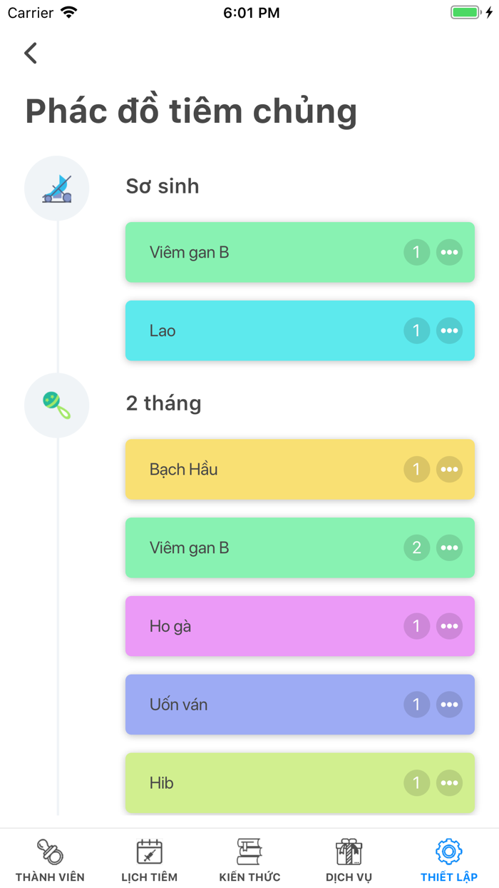 Sổ tiêm chủng gia đình