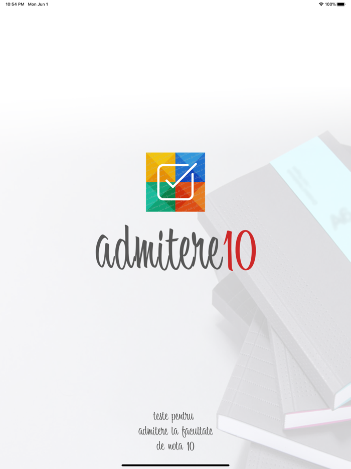 Admitere10 - teste grilă
