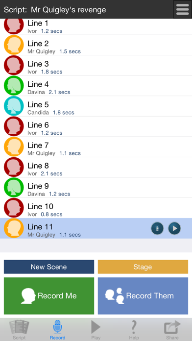 LineLearner Screenshot