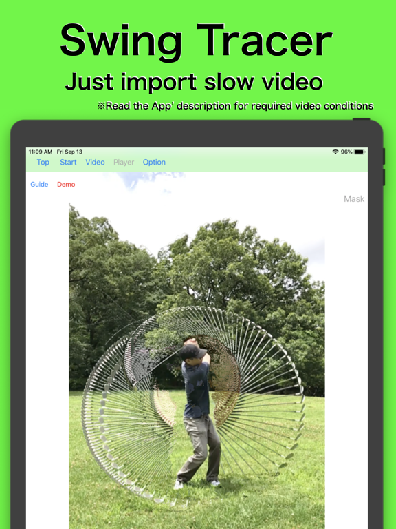 Screenshot #4 pour Golf Swing Shot Tracer