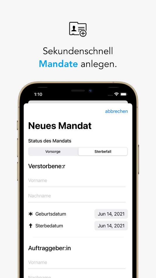 #5. Mandate – CONVELA.cloud (iOS) By: CONVELA GmbH