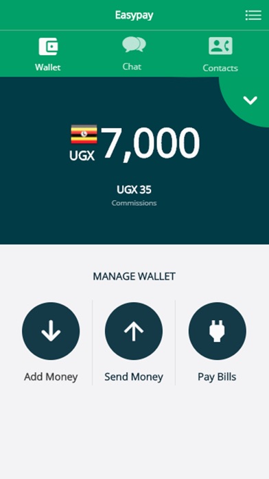 Screenshot #1 pour Easypay Mobile Wallet