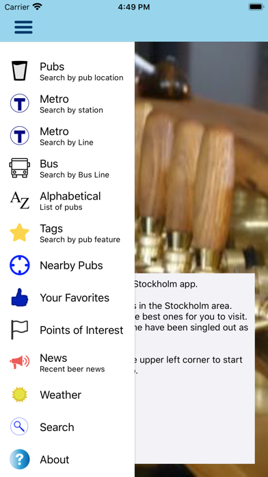 Beer Guide Stockholm Screenshot