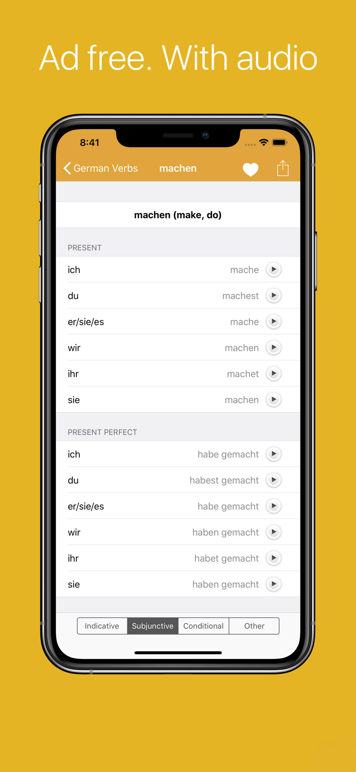 German Verb Conjugator Pro