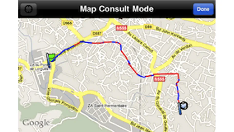 Capture d'écran de TSD Rally LITE sur iPhone 4