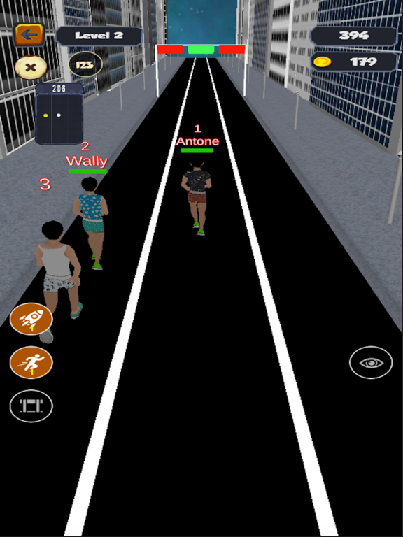 Tap Running Race - Multiplayer iPad screenshot
