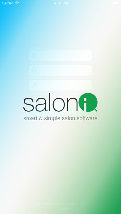 SaloniQ Stock Manager Screenshot