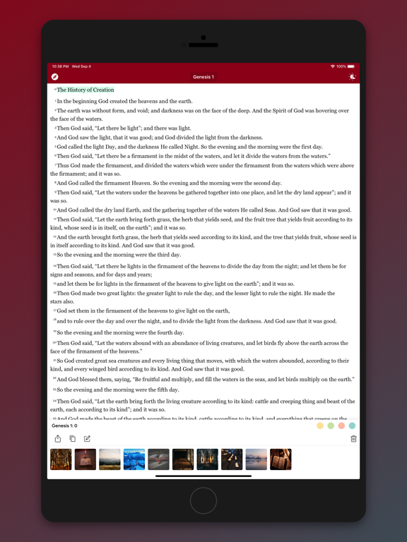 New King James Bible version iPad screenshot 4 - Book app