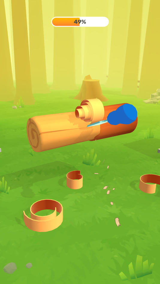 #2. Cut the Tree 3D (iOS) Podle: Bidease Inc.