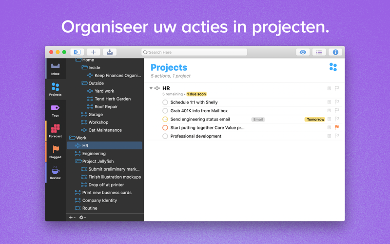 OmniFocus 3 Enterprise screenshot 2