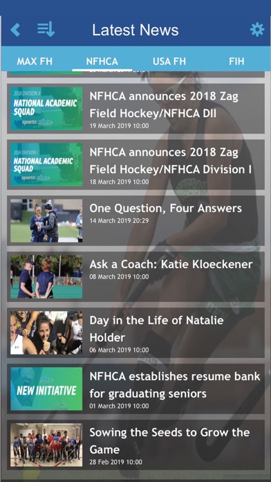 Field Hockey Network screenshot 3