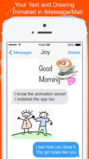 truetext-animated messages iphone screenshot 1