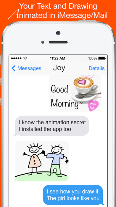 Screenshot #1 pour TrueText-Animated Messages