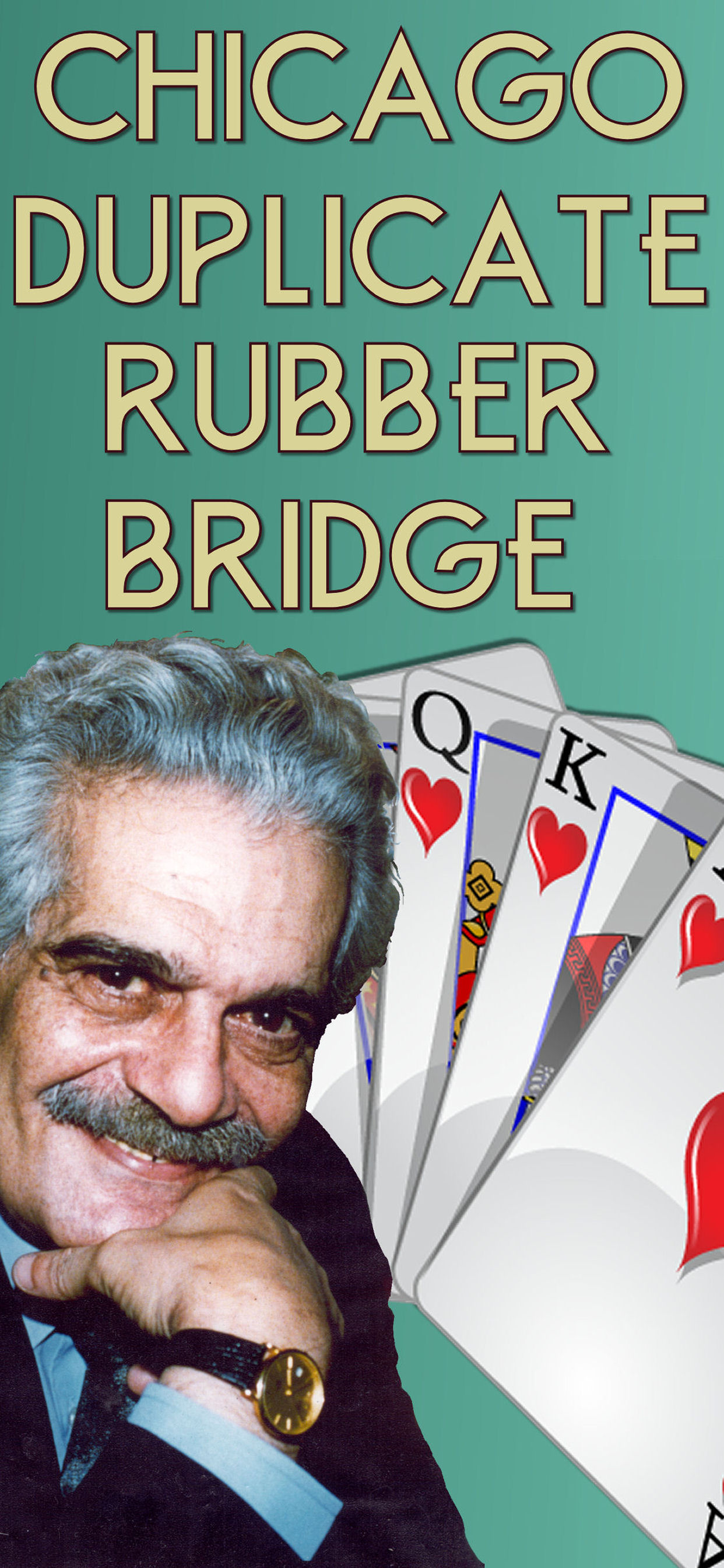 Omar Sharif Bridge Card Game