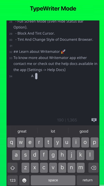 Writemator