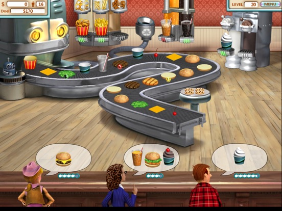 Burger Shop (Geen Reclame) iPad app afbeelding 1