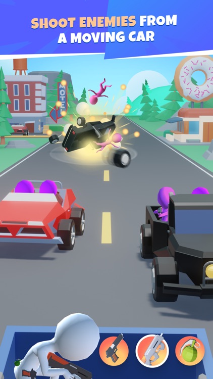 Bullet Rain 3D - Road Shooter