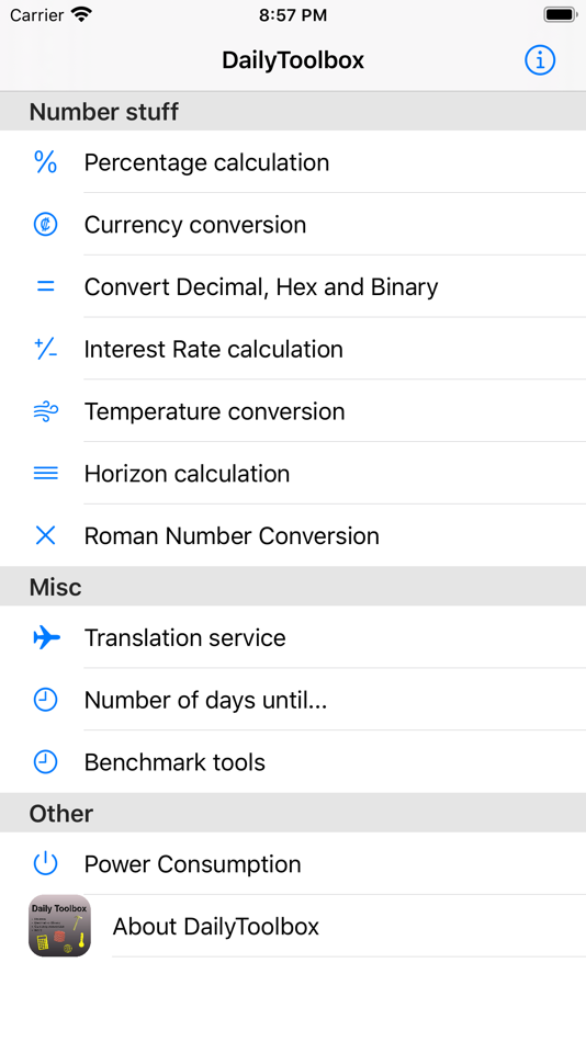#1. DailyToolbox (macOS) 由: Marcus Deuss