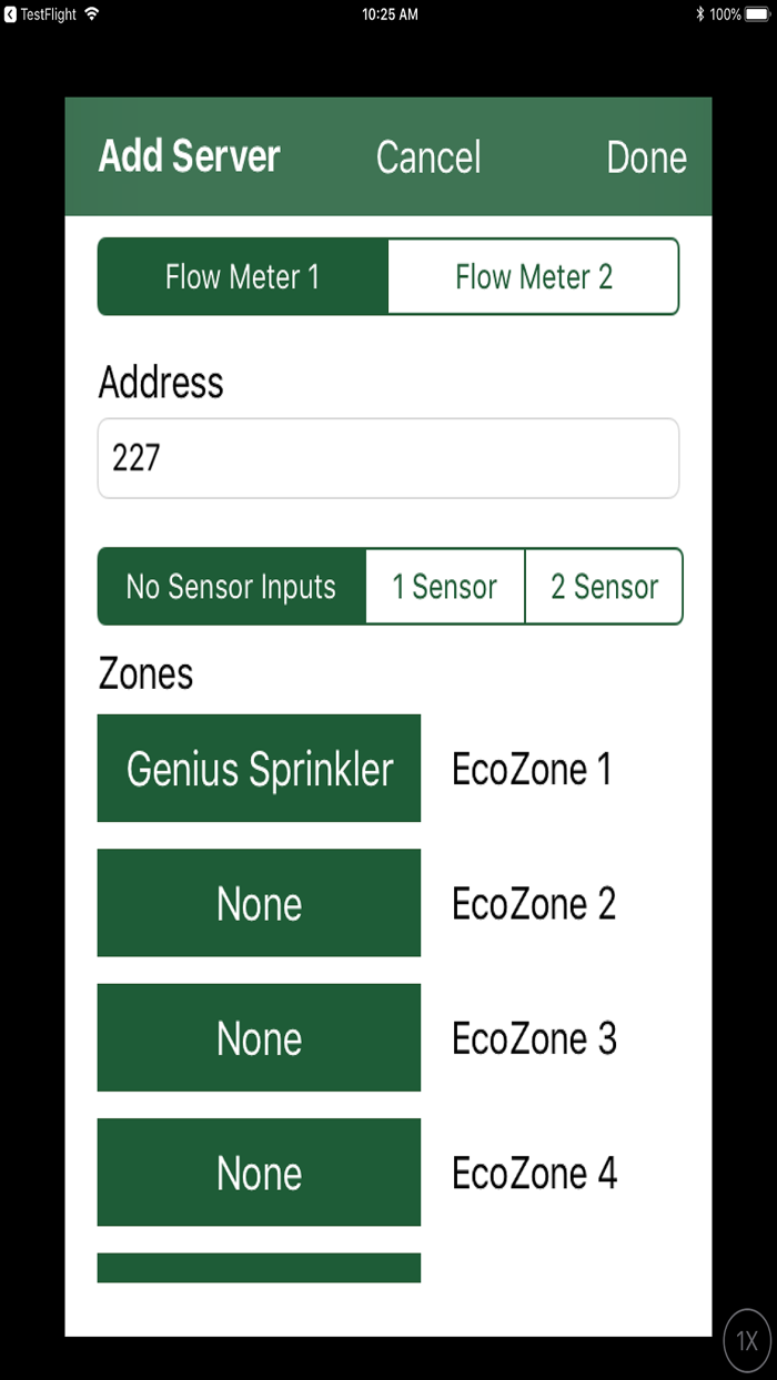 IrriGreen EcoZone Genius App