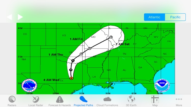 Hurricane Track+ Storm Tracker screenshot-3