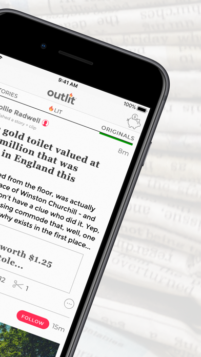 Screenshot #2 pour Outlit - Read, Publish, Earn