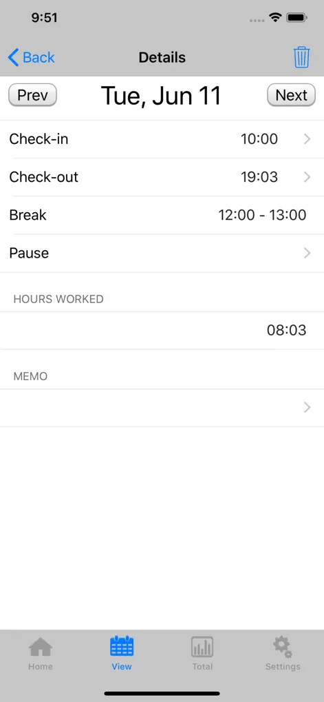 TimeSheet - IS - - Business App | MWM