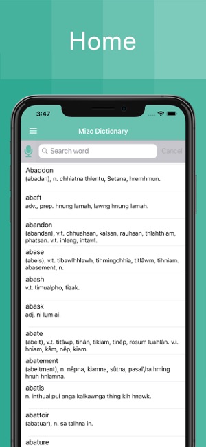 Mizo Dictionary Offline(圖3)-速報App