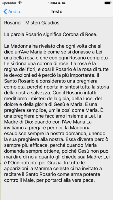 Screenshot #3 pour Rosario italiano audio offline