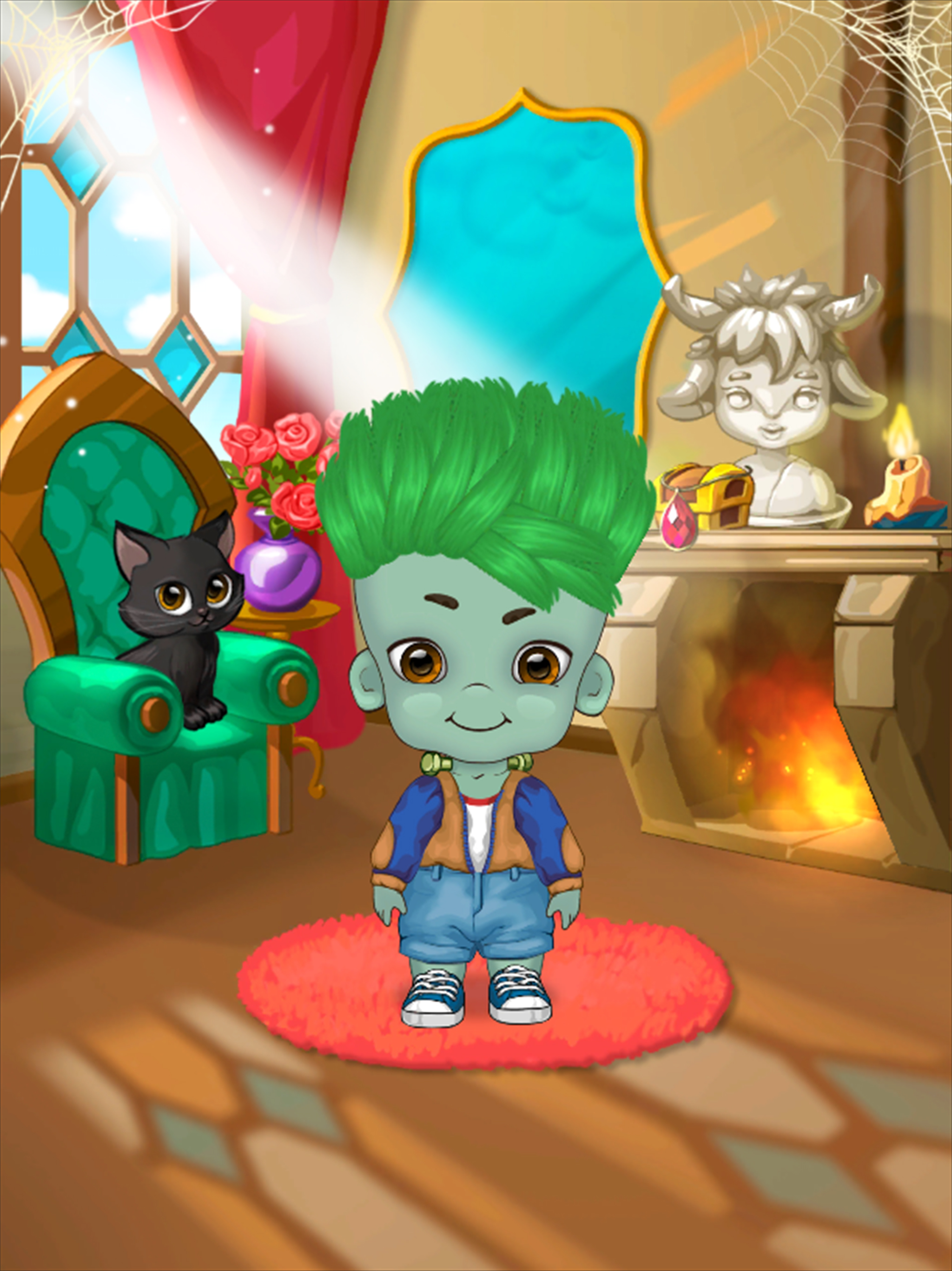 Hair salon : monsters