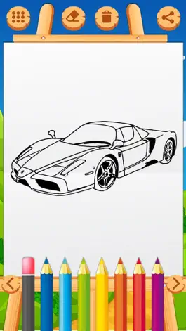 Game screenshot Vehicle Coloring Book Game mod apk