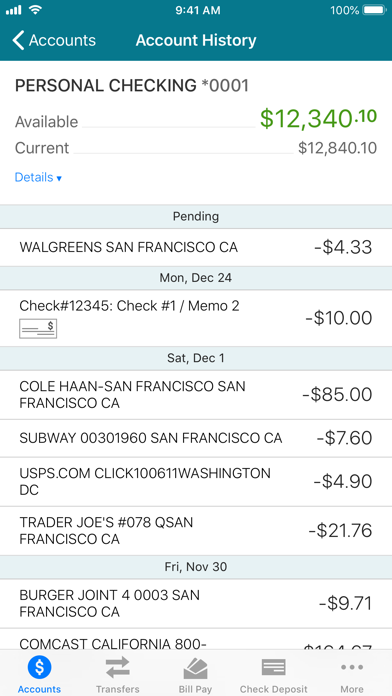 Hartford Federal Credit Union Screenshot