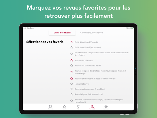 Screenshot #6 pour Larcier Journals