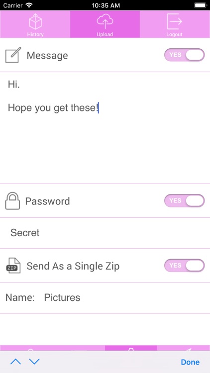 MailBigFile screenshot-3