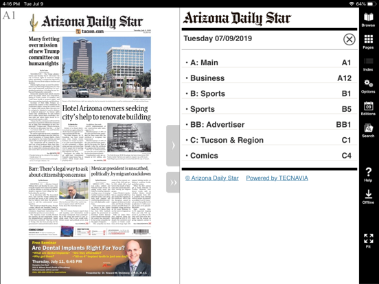 Screenshot #5 pour Arizona Daily Star