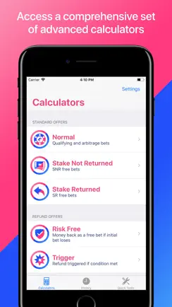 Matched Betting Calculators iPhone image 1