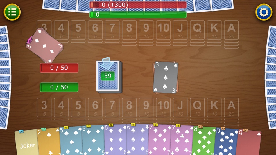 #5. Canasta. (iOS) 由: Sergey Skosyrev