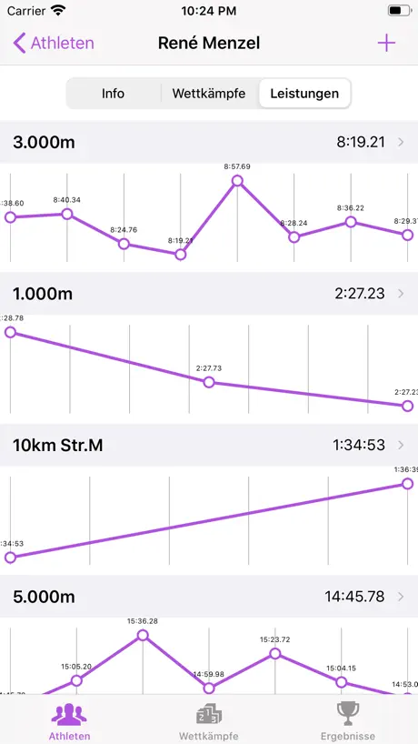 Leichtathletik App