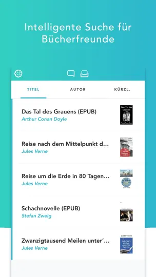 Screenshot von EBook Search Pro auf dem iPhone 1