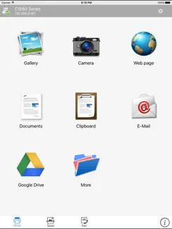 HP Samsung Mobile Print iPad image 1