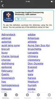 english pronouncing dictionary iphone images 1